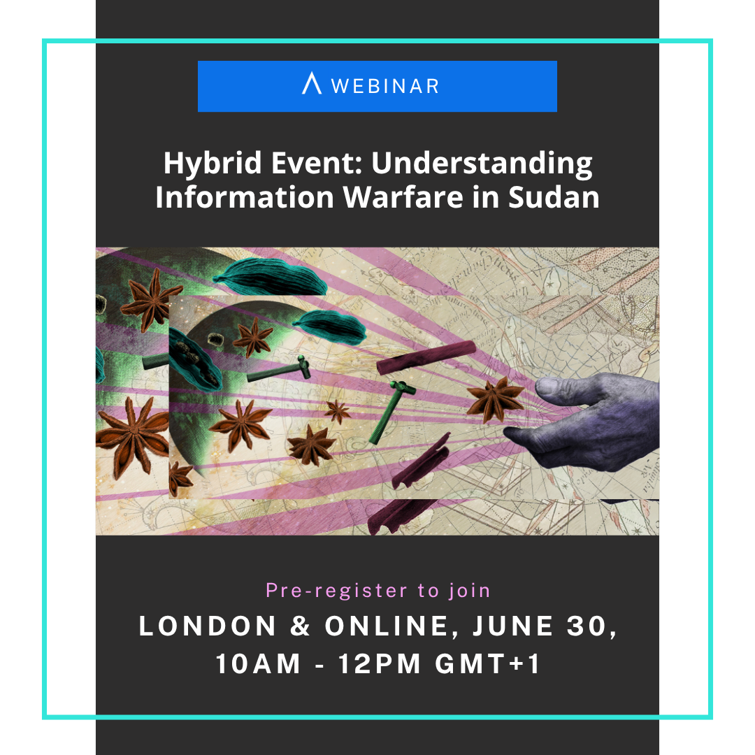 Hybrid Event: Understanding Information Warfare in Sudan